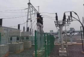 Installation site of 35KV FC at Yuekoutang Photovoltaic Power Station in Leiyang City, Hunan Province